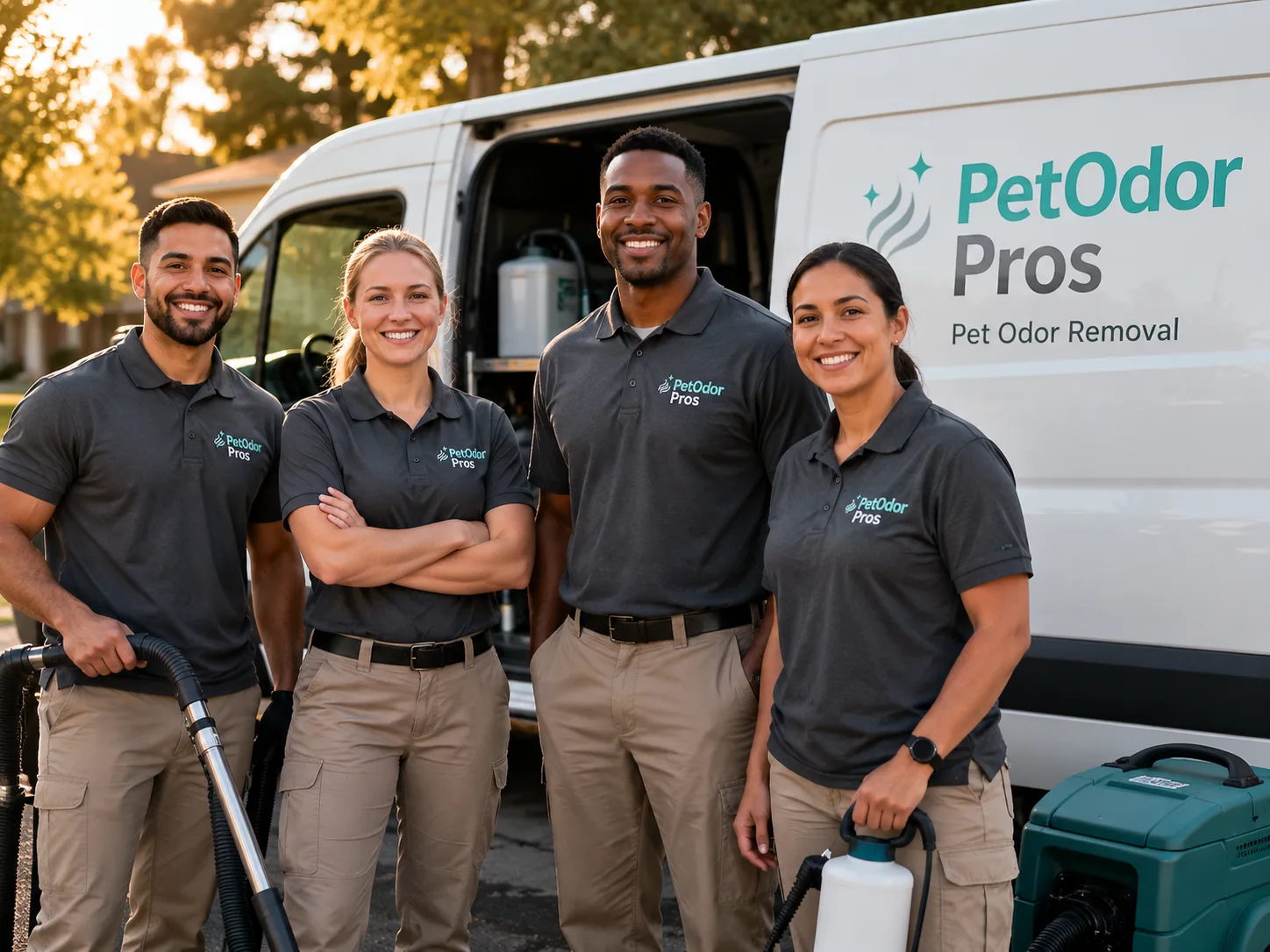 Pet Odor Removal team serving Baker, CA